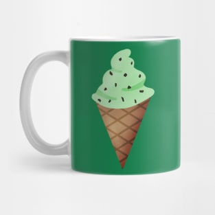 Mint Chocolate Chip Ice Cream Mug